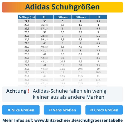 adidas schuhe größe in cm|adidas herrenschuhe größentabelle.